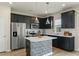 Modern kitchen featuring stainless steel appliances and white countertops at 163 Cypress Plantation Rd, Moncks Corner, SC 29461