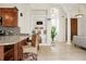 Updated kitchen with breakfast bar and open floor plan at 2 Leone Ln, Hanahan, SC 29410