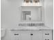 Stylish bathroom featuring marble countertops and modern fixtures at 217 Mini Farm Rd, Bonneau, SC 29431
