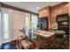 Modern kitchen with granite countertops, stainless steel appliances, and a breakfast bar at 22 Ashton St, Charleston, SC 29403