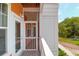 View of screen door to patio at 2221 Chatelain Way, Mount Pleasant, SC 29464