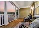 Relaxing outdoor porch with comfortable seating, offering a serene space to enjoy the outdoors at 2242 Terrabrook Ln, Charleston, SC 29412