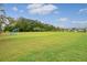 Large, open field with green grass, trees, and soccer goals at 227 Oak View Way, Summerville, SC 29483