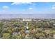 Stunning aerial view of 26 Edgewater Alley, nestled among lush trees, with the beach visible in the distance at 26 Edgewater Aly, Isle of Palms, SC 29451