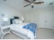 Bright main bedroom with ceiling fan and ample closet space at 2629 Goldbug Ave, Sullivans Island, SC 29482