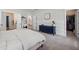 Spacious bedroom features a walk-in closet, ensuite bath and a display cabinet at 2743 Calico Bass Ln, Johns Island, SC 29455