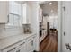Kitchen with white cabinets, stainless steel appliances, and a breakfast nook at 2743 Calico Bass Ln, Johns Island, SC 29455