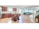 Open-concept kitchen flowing into the living area, perfect for entertaining at 2914 Glenarden Dr, Charleston, SC 29414