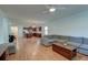 Spacious living area boasts an open layout connecting the kitchen and a comfortable sectional sofa at 2914 Glenarden Dr, Charleston, SC 29414