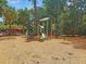 Well-maintained playground with slides, climbing structures, and a protective mulch ground cover at 2914 Glenarden Dr, Charleston, SC 29414