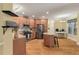 Modern kitchen with stainless steel appliances, wooden cabinets, and granite countertops at 3023 Macbeth Creek Dr, Charleston, SC 29414
