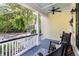 Relaxing porch area with comfortable seating, offering a great view of the neighborhood at 3023 Macbeth Creek Dr, Charleston, SC 29414