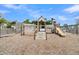 A wonderful playground with climbing wall, swings, a slide, and other play structures for of all ages to enjoy at 309 Torslanda Ln, Summerville, SC 29486