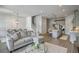 Inviting living space with open layout, connecting seamlessly to dining area and gourmet kitchen at 3119 Sturbridge Rd, Mount Pleasant, SC 29466