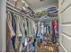 Spacious walk-in closet with organized shelves, rods, and storage, providing ample space for clothing and accessories at 3119 Sturbridge Rd, Mount Pleasant, SC 29466