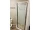 Bathroom featuring a frosted glass door shower at 334 E Poplar Branch Dr, Moncks Corner, SC 29461
