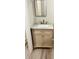 Bathroom vanity featuring a marble countertop at 334 E Poplar Branch Dr, Moncks Corner, SC 29461