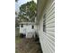 Exterior of detached garage with stairs at 334 E Poplar Branch Dr, Moncks Corner, SC 29461