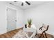 Cozy home office with hard floors, decor plants and a ceiling fan at 3683 Hilton Dr, Johns Island, SC 29455