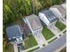 Aerial view of the home, showcasing the property's layout and neighborhood at 3718 Sandy Gate Ln, Mount Pleasant, SC 29466