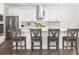 Spacious kitchen with a large island, stainless steel appliances, and pendant lighting at 3718 Sandy Gate Ln, Mount Pleasant, SC 29466