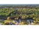 Aerial view showcasing the wooded area and neighborhood of this community at 4263 Hugh Bennett Dr, Johns Island, SC 29455