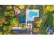 Overhead shot showcasing community pool, tennis courts, playground at 4263 Hugh Bennett Dr, Johns Island, SC 29455