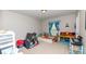 Cozy bedroom with playful decor, carpeted floors, toys and storage, perfect for a retreat at 5138 Preserve Blvd, Ladson, SC 29456