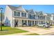 Attractive exterior of a two-story home with manicured lawn and convenient parking at 518 Green Fern Dr, Summerville, SC 29483