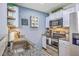 Stylish kitchen featuring granite countertops, stainless steel appliances, and ample cabinet space, perfect for cooking at 531 Truman Dr, Goose Creek, SC 29445