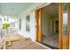 Open porch view showing interior access and exterior views of the property at 545 Towles Crossing Dr # 29455, Johns Island, SC 29455
