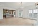 Bright open floor plan connects the living room, kitchen, and outdoor spaces at 546 Towles Crossing Dr, Johns Island, SC 29455