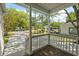 View from the covered porch showcasing the neighborhood street and inviting atmosphere at 63 Guerry Cir, Goose Creek, SC 29445
