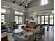 Spacious clubhouse lounge featuring elegant furniture, a cozy atmosphere, and ample seating options at 766 Blueway Ave, Summerville, SC 29486