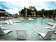 Inviting community pool with in-water lounge chairs and ample seating around the pool deck at 766 Blueway Ave, Summerville, SC 29486