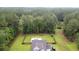 Expansive fenced backyard with a luxurious pool, ideal for outdoor entertaining and relaxation at 1010 Deep Gap Rd, Ridgeville, SC 29472