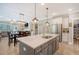 Spacious open-concept kitchen and dining area, perfect for entertaining with lots of room at 1010 Deep Gap Rd, Ridgeville, SC 29472