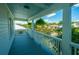 Exterior shot of a charming front porch with picturesque views of the neighborhood at 1011 Ashley Ave, Charleston, SC 29403
