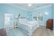 Serene bedroom featuring a comfortable bed, soft colors, and ample natural light, creating a relaxing atmosphere at 1022 Basildon Rd, Mount Pleasant, SC 29466