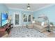 Comfortable living room with ample natural light, cozy furnishings, and access to the outside at 1022 Basildon Rd, Mount Pleasant, SC 29466