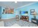 Inviting living space with open layout to the kitchen and dining area, with ample natural light at 1022 Basildon Rd, Mount Pleasant, SC 29466