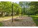 Enjoy the outdoors at the community playground with swings and a rocking horse on a wood chip ground at 1022 Basildon Rd, Mount Pleasant, SC 29466