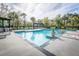 Community pool includes a sun deck, seating, potted plants, and easy access to the clubhouse at 1022 Basildon Rd, Mount Pleasant, SC 29466