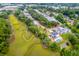 Aerial view of property and the surrounding neighborhood at 1032 Avenue Of Oaks, Charleston, SC 29407