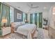 Cozy bedroom with ample natural light, stylish furnishings, and a soothing color palette at 1032 Avenue Of Oaks, Charleston, SC 29407