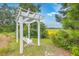 Outdoor swing provides a relaxing place to enjoy the natural scenery at 1032 Avenue Of Oaks, Charleston, SC 29407