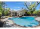 Backyard with a pool, a lounge area and a screened in porch area at 106 Abigale Ln, Summerville, SC 29483