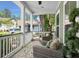 Cozy porch featuring comfortable seating and decorative plants at 106 Abigale Ln, Summerville, SC 29483