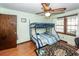 This cozy bedroom features a bunk bed and a window, perfect for a room at 110 Wallace Rd, Goose Creek, SC 29445