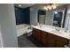 Bathroom features a double sink and a bathtub at 1119 Moss Grove Dr, Moncks Corner, SC 29461